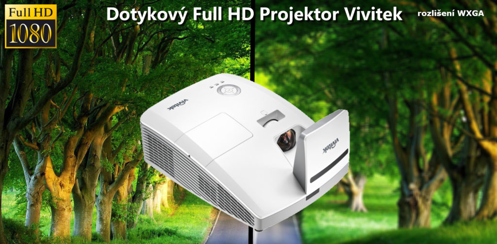 Ultrakrátký Full HD projektor